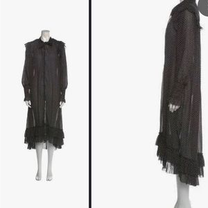 AllSaints polka dot dress